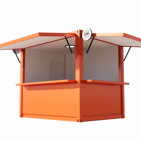 10ft Mini Pop-up Shop Container Coffee Shop/bar/fast-food Restaurant ...
