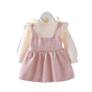 Custom New Cotton Beauty Dresses High Quality Baby Girl Toddler Casual Dressing Newborn Baby Clothes