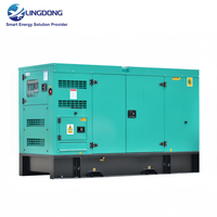 Groupe électrogène diesel à aimant permanent de 50 kW, 62,5 kVA, avec moteur Weichai WP4.1D66E200 pour l'alimentation de secours des magasins de détail