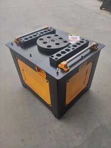 Cintreuse de barres d'armature en acier certifiée CE 6-40mm Machine à cintrer automatique Moteur 4kw Tension 220V-440V pour moteur de noyau de construction - Product Image 4