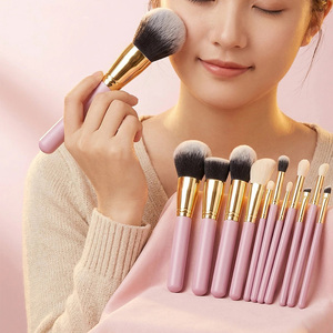 Ensemble professionnel de 15 pinceaux de maquillage pour les yeux, poils synthétiques, manche en bois, pinceau éventail, pinceau plat, pinceau pour estomper les fards à paupières, pinceaux cosmétiques doux pour les yeux - Product Image 4