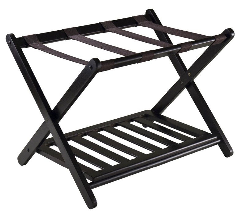 Hotel Wood Folding Suitcase Holder Luggage