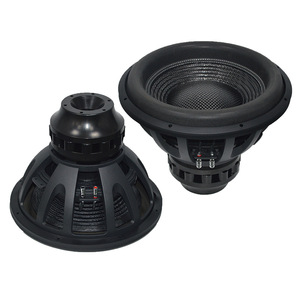 Subwoofer de voiture 15 pouces, aimant néodyme, double bobine mobile, 2 ohms, mono, mise à niveau audio - Product Image 1