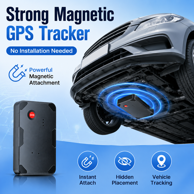 Wholesale Mini Car GPS Tracker GSM/GPRS WiFi Magnetic AGPS 2G LBS SOS IOS App Truck Tracking 4G Waterproof