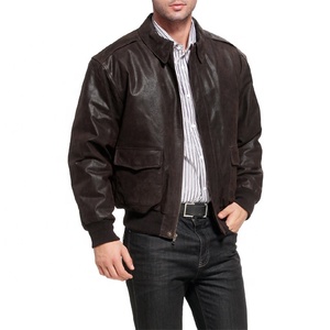 Chaqueta de Motociclista para Hombre, Invierno, 100% Poliéster, Reversible, Impermeable, Gruesa, Estilo Café Racer, Vintage, Color Marrón Desgastado - Product Image 2