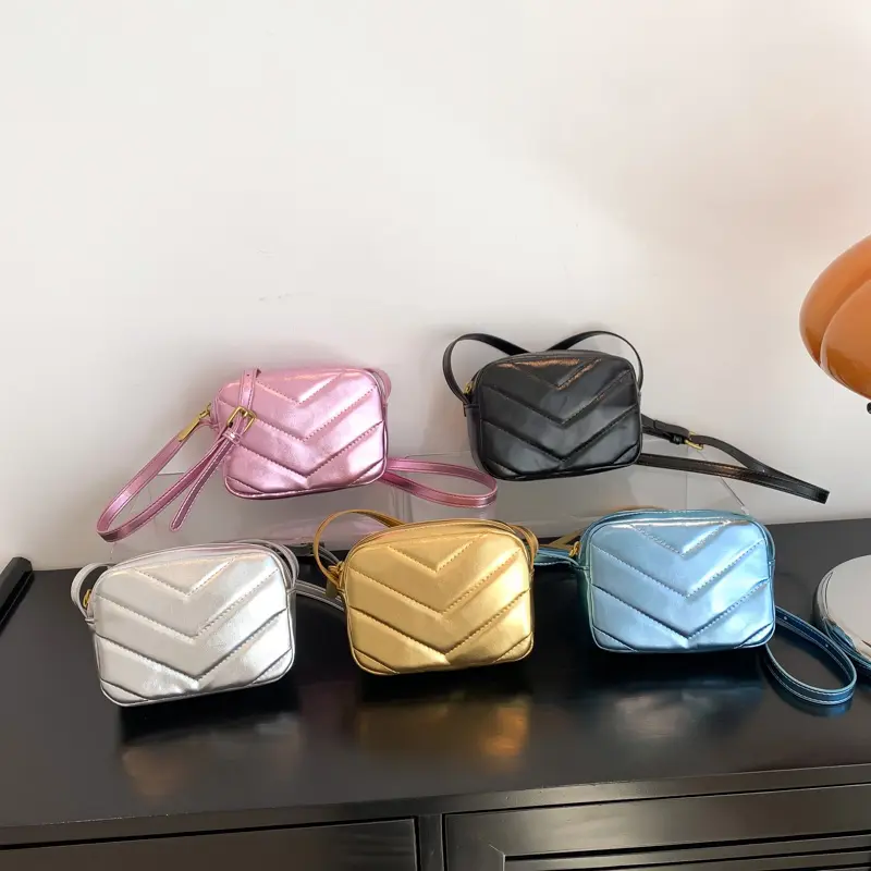 Fashion Candy Color Sling Shoulder Messenger Bags Leather Crossbody Mini Bags Women Handbags Ladies 2023