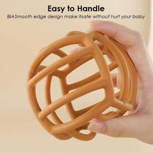 Mordedor de Silicona con Forma de Dibujo Animado, Suave, Unisex, para Bebés, Juguete Masticable para Molares, para Bebés y Niños Pequeños, Efecto Calmante y Reconfortante - Product Image 4