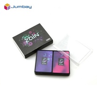 Cartes à Jouer Personnalisées en PVC Zain, Taille Poker ou Bridge, Double Jeu, Design Imprimé, 100% Plastique – Meilleures Ventes
