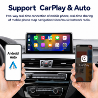 Autoradio Android 14 12,3 pouces pour BMW X1/X2 F48/F49 8+128 Go avec CarPlay sans fil, Android Auto, DSP, anti-reflet, 1920x720, 4G LTE
