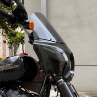 Carénage de phare de moto de 13 pouces, plusieurs couleurs au choix pour Harley Davidson Road Warrior Road Shark
