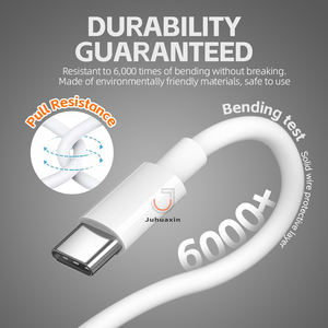 Contrôle intelligent de la température et bouclier de court-circuit en nylon tressé <span class=keywords><strong>incassable</strong></span> de câble de USB-C de charge rapide de 5A - Product Image 5