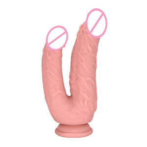 <span class=keywords><strong>Gode</strong></span> énorme à <span class=keywords><strong>double</strong></span> tête Jouets vaginaux pour lesbiennes Stimulation du gros pénis <span class=keywords><strong>Gode</strong></span> en silicone à <span class=keywords><strong>double</strong></span> <span class=keywords><strong>pénétration</strong></span> <span class=keywords><strong>avec</strong></span> ventouse - Product Image 1