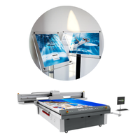 Mesin cetak Inkjet Digital seri True-Color Printer Flatbed industri UV untuk pencetak Label Logo kristal mainan casing kulit