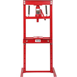 Presse hydraulique de magasin 6T/13200lbs Presse de sol de garage en acier à cadre en H avec table de travail réglable et plaques de hauteur - Product Image 1
