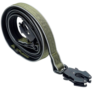 Correa reflectante manos libres para perros, correa táctica cruzada para correr con doble clip de liberación rápida para perros medianos y grandes - Product Image 2