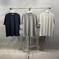 Camisetas Personalizadas con Logotipo, de Alta Calidad, SS22, para Hombre, Diseño de Algodón Grueso, Estilo Urbano Informal, Talla Grande
