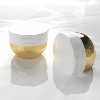 Nouvelle mode, pot en PP en forme de bol pour crème corporelle, 100 ml, 200 ml, 250 ml, 300 ml, pour les soins de la peau