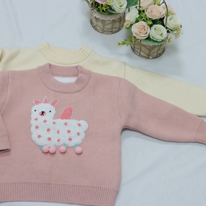 <span class=keywords><strong>Pull</strong></span> personnalisé pour enfants de 2 à 13 ans, chaleur hivernale, <span class=keywords><strong>polaire</strong></span> de haute qualité, motif animal, manches longues, tricot, haut de base pour enfants - Product Image 2