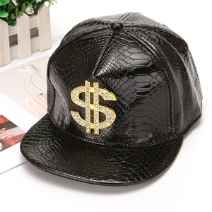 Bán Buôn Thời Trang Kim Loại Biểu Tượng Huy Hiệu Tùy Chỉnh Thiết Kế Hand Made Kim Loại Logo Da Cá Sấu Snakeskin Da <span class=keywords><strong>Snapback</strong></span> Mũ <span class=keywords><strong>Cap</strong></span> - Product Image 4