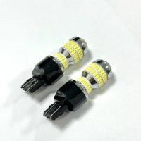 X-7SEVEN Lampu LED Berkualitas Tinggi Tahan Air XL04 Putih 20W 2200 LM 7440 7443 Lampu Mundur Lampu Kabut Lampu Sein 9-36V untuk Semua Mobil