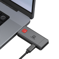 Transmisor y Receptor Inalámbrico HD de Doble Banda de 80m, Extensor de Video HD 1080P para Laptop, TV y Proyector