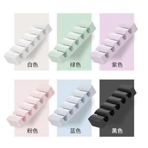 Buena calidad, nuevo diseño, superventas, adhesivo TPR, papelería, gestión de cables, oficina, <span class=keywords><strong>cerca</strong></span> del escritorio, Clips de cable, accesorios de consumo - Product Image 4
