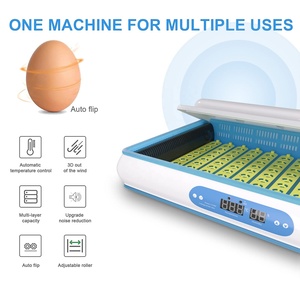 Wonegg 3 capas 360 incubadora de huevos de pollo equipo de incubación inteligente granja avícola máquina incubadora de huevos - Product Image 6