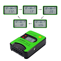 Contrôleur de charge solaire MPPT GCSOAR LDSOLAR TD 30Amp Bluetooth WIFI Télécommande 12V 24V Auto Max PV 100Vdc
