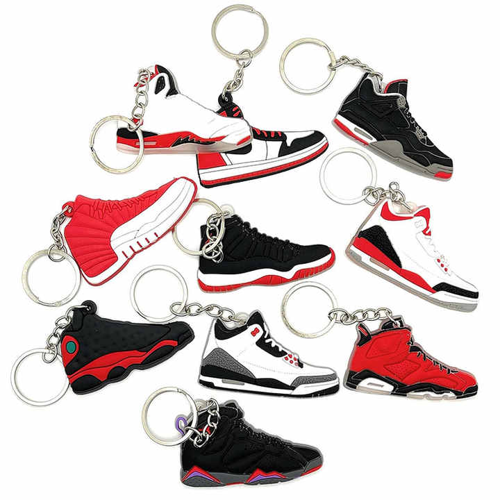 Aokizkdzsw La massa su ordinazione del silicone di Keychain ha