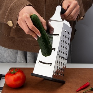 Multifunctional Stainless Steel <b>Vegetable</b> Slicer Food <b>Shredder</b> 4-sided Convenience Gadgets Cheese Grater for Kitchen - Product Image 6