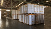 Rollo de papel térmico Jumbo, tamaño personalizado, venta al por mayor, 2022