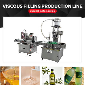 स्वचालित पेय पकाने का तेल शहद बीयर शैम्पू शराब पेस्ट रस तरल बोतल भरने की मशीन - Product Image 1