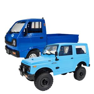 D12/C74 NUEVO Coche <span class=keywords><strong>RC</strong></span> 1:10 <span class=keywords><strong>Jimny</strong></span> JA11 Vehículo Todoterreno CARRY Furgoneta de Reparto Modelo de Juguete con Control Remoto para Niños Regalos DIY - Product Image 2