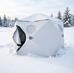 Tente de sauna portable pliable pour le camping en plein air avec poêle, logo personnalisé, fabricant OEM - Product Image 1