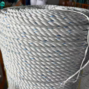 Cordon en polypropylène torsadé à <span class=keywords><strong>3</strong></span> brins de <span class=keywords><strong>8</strong></span> mm, <span class=keywords><strong>corde</strong></span> de pêche, <span class=keywords><strong>corde</strong></span> marine, ligne d'amarrage pour quai, <span class=keywords><strong>corde</strong></span> en polypropylène pour la fixation - Product Image 3