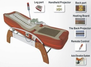 Cama de Masaje de Piedra de <span class=keywords><strong>Jade</strong></span> Térmica con Terapia Infrarroja de Fábrica Senry - Product Image 2