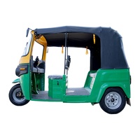 Tricycle électrique 4000W avec moteur AC, batterie LFP 72V 120Ah, vitesse de 55 km/h, pour le transport routier en Asie du Sud-Est, utilisation par les concessionnaires, approvisionnement des concessionnaires