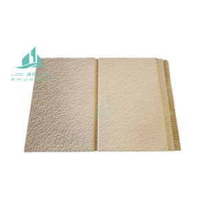 Pannello Murale in Metallo Isolato in PU, Rivestimento Esterno Decorativo Ignifugo per Costruzioni, Hotel, Acciaio, Alluminio, Schiuma PIR - Product Image 6