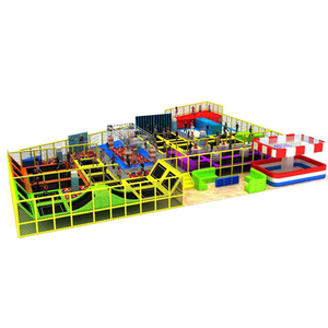 Interactive <b>Trampoline</b> Park Large Amusement <b>Trampoline</b> Park Commercial Indoor <b>Trampoline</b> - Product Image 2