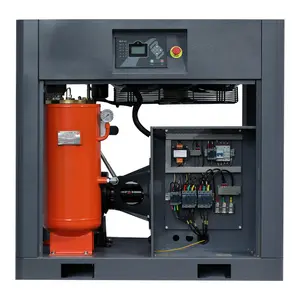 Compressor de ar resistente tipo parafuso 8bar, 7.5kw-37kw, compressor de ar rotativo deslizante, parafuso direto