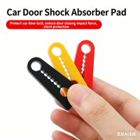 Coussinets silencieux en silicone de qualité supérieure pour serrures de portières de voiture, amortisseurs anti-choc, ajustement universel pour voitures, SUV et camions