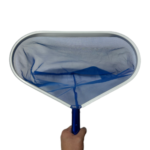 Écumoire et <span class=keywords><strong>râteau</strong></span> à feuilles <span class=keywords><strong>pour</strong></span> piscine personnalisés avec sac profond, outils de nettoyage de piscine de qualité supérieure - Product Image 1