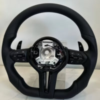 Volant de voiture en cuir sport pour BMW F30 F10 F15 F36 F20 F22 F25 F32 M3 M5 E46 E60 E70 E90 E91 M