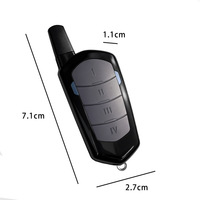 Neuer Mini-Telefonförmiger 433MHz Fernbedienungs-Duplikator Smart Cloning Garagentor-Rolladenfernbedienung Bestseller Universeller Schlüsselanhänger
