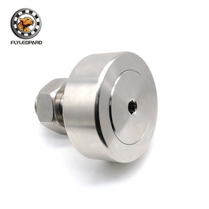 Rodamiento de rótula de acero inoxidable Flying Leopard Cam Follower CF30-2KR90, 90 mm de diámetro exterior, 100 mm de longitud, tornillo M30 - Product Image 1