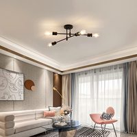 Lustre SkyCam de style traditionnel moderne E27 E26, lampe décorative, éclairage de plafond intérieur