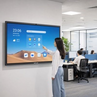 Écran tactile interactif de 65 pouces pour l'information publique gouvernementale