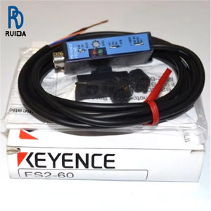เครื่องขยายสัญญาณไฟเบอร์ออปติก Fs2-60 ยี่ห้อใหม่เอี่ยม พร้อมเซ็นเซอร์ Keyence FS2-60P ป้องกันกระแสย้อนกลับ PNP - Product Image 1