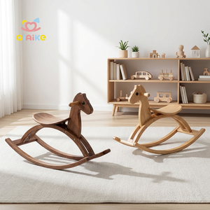 <span class=keywords><strong>ม้า</strong></span>โยกไม้เนื้อแข็งสไตล์นอร์ดิก Qiaike ของเล่นสำหรับเด็กชายและเด็กหญิง ของขวัญพร้อมโลโก้สั่งทำได้ <span class=keywords><strong>ม้า</strong></span>โยกสำหรับเด็ก - Product Image 1