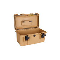 Boîte à outils étanche robuste RX-FA47-KS |   Options de protection IP67 et de serrure TSA |   Boîte de rangement à double couche en PP rigide
